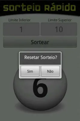 Sorteio Rápido android App screenshot 0