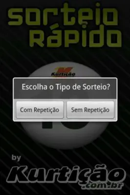 Sorteio Rápido android App screenshot 5